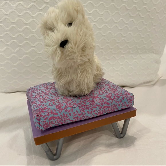 American Girl Toys American Girl Doll Dog And Dog Bed Poshmark